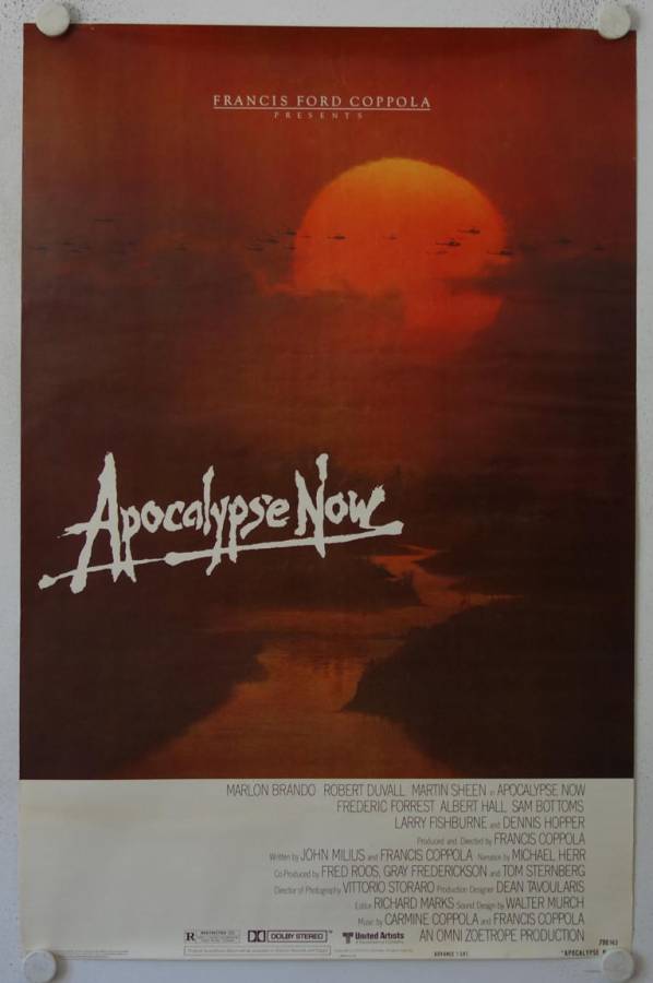 Apocalypse Now originales US Onesheet Filmplakat
